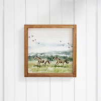 Running Horses Wall Art