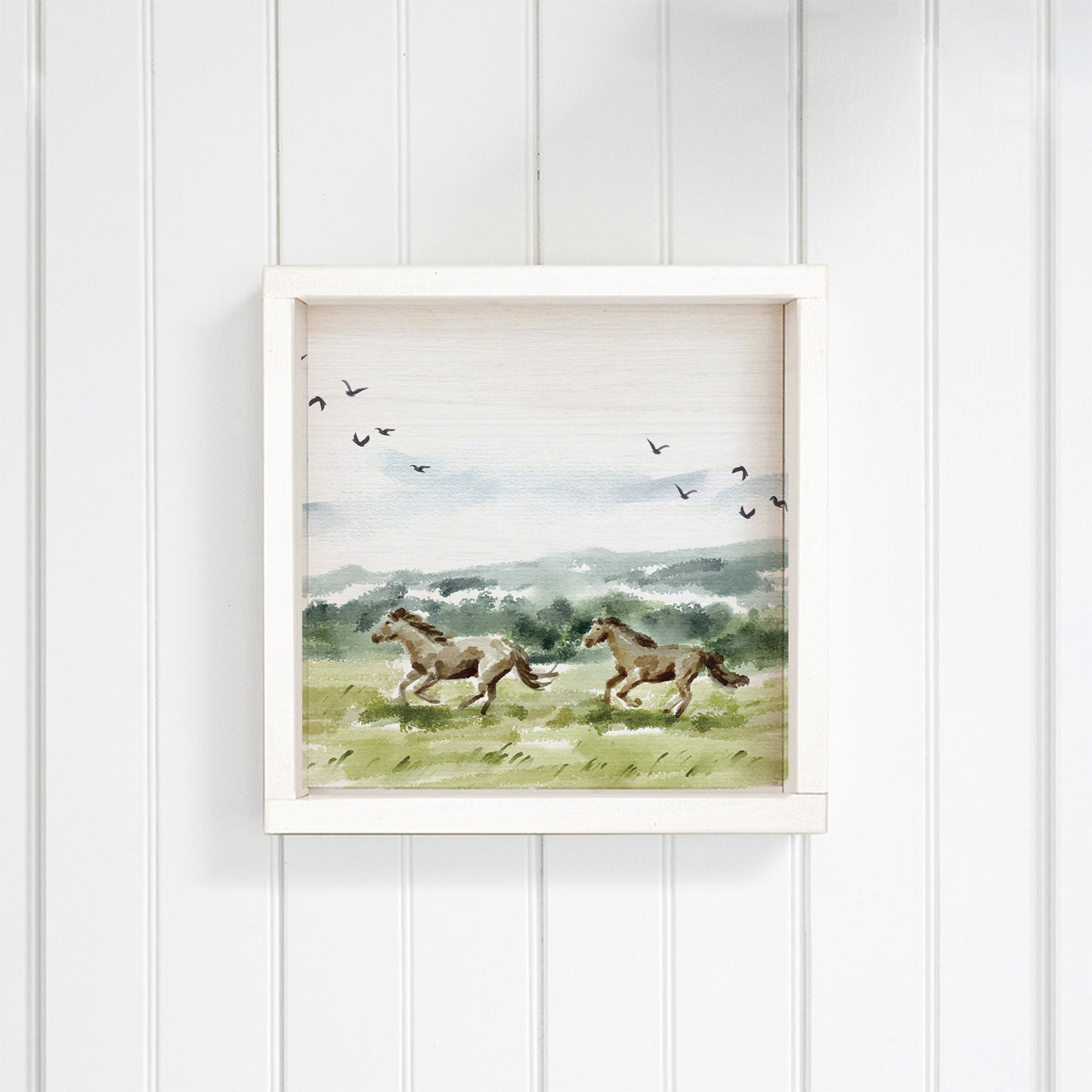 Running Horses Wall Art