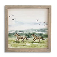 Running Horses Wall Art