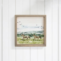 Running Horses Wall Art