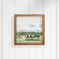 Grazing Cows Wall Art