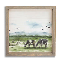 Grazing Cows Wall Art