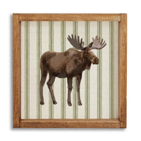 Moose Stripe Wall Art