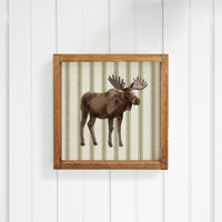 Moose Stripe Wall Art