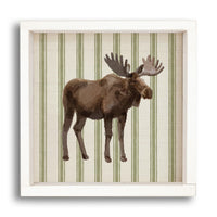 Moose Stripe Wall Art