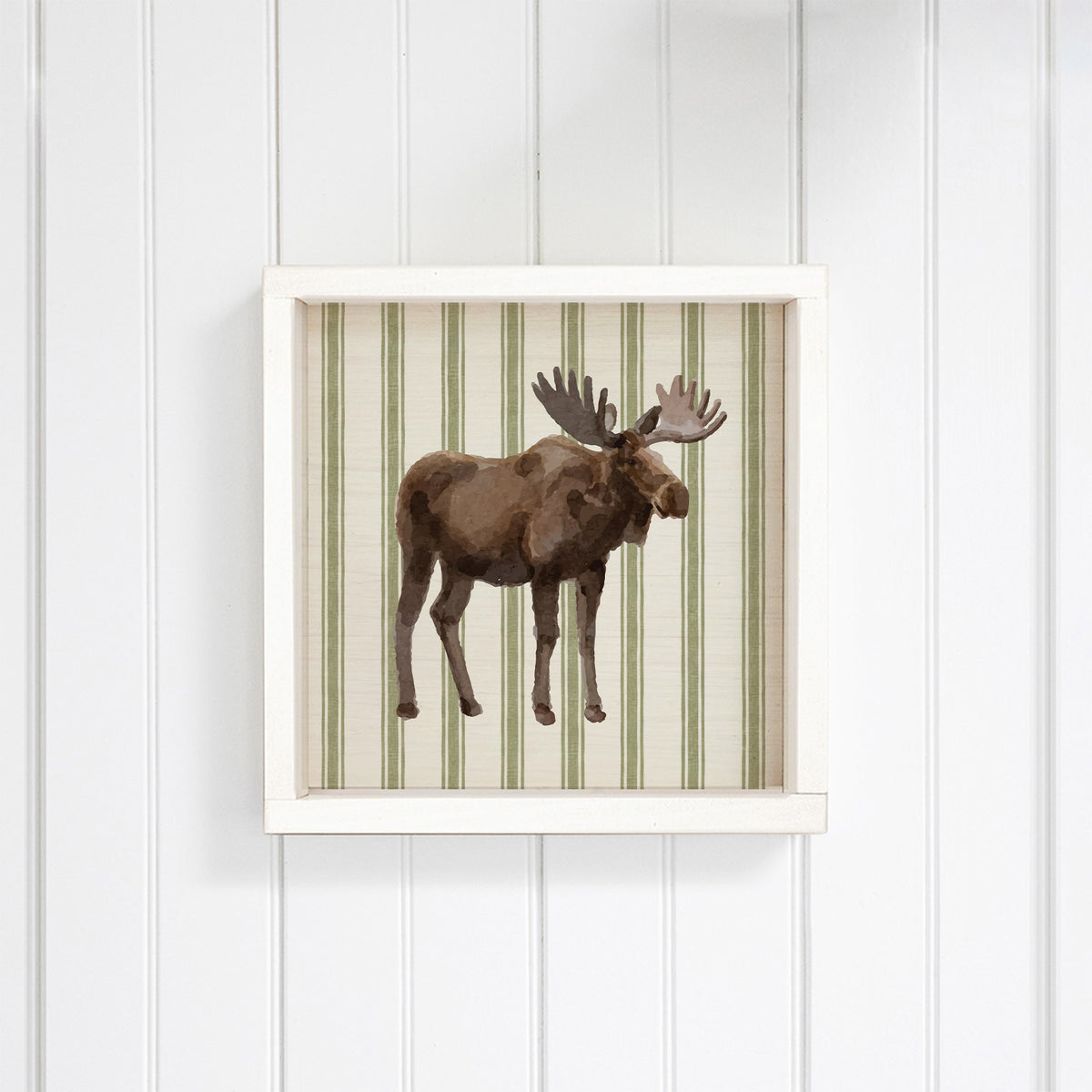 Moose Stripe Wall Art