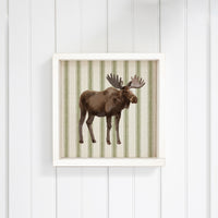 Moose Stripe Wall Art