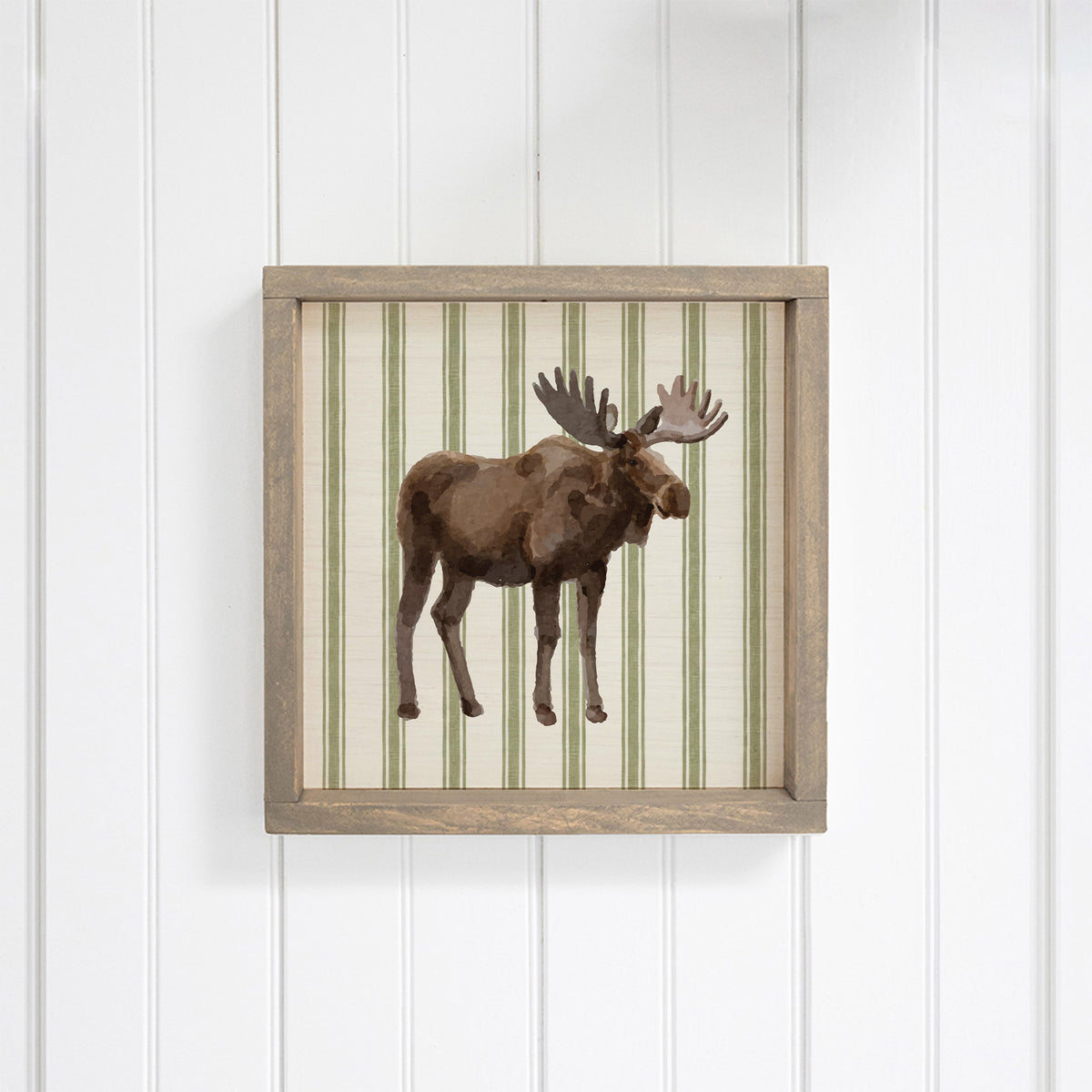 Moose Stripe Wall Art