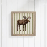 Moose Stripe Wall Art