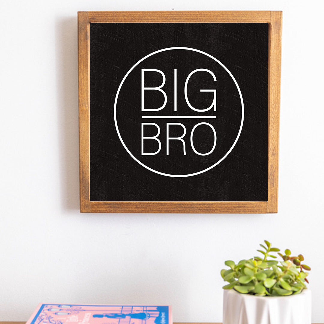 Big Brother 12" x 12" Wall Art