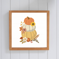 Harvest Pumpkins Wall Art