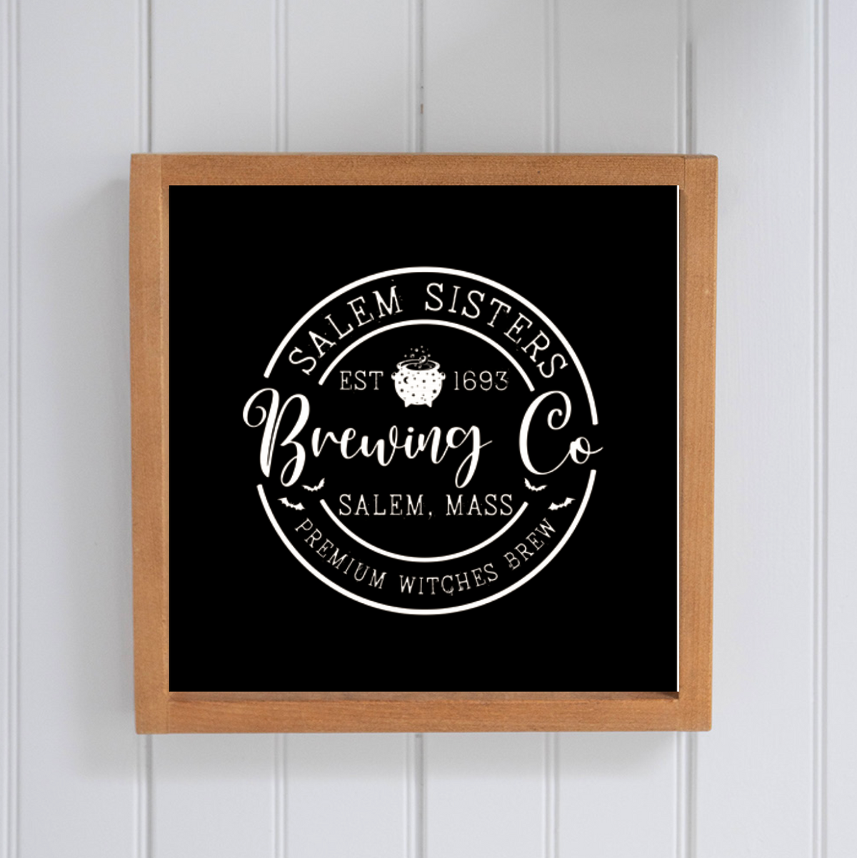 Salem Sisters Brewing Co 12" x 12" Wall Art