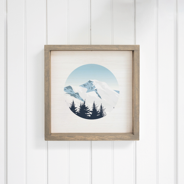 Scenic Mountain Top Wall Art