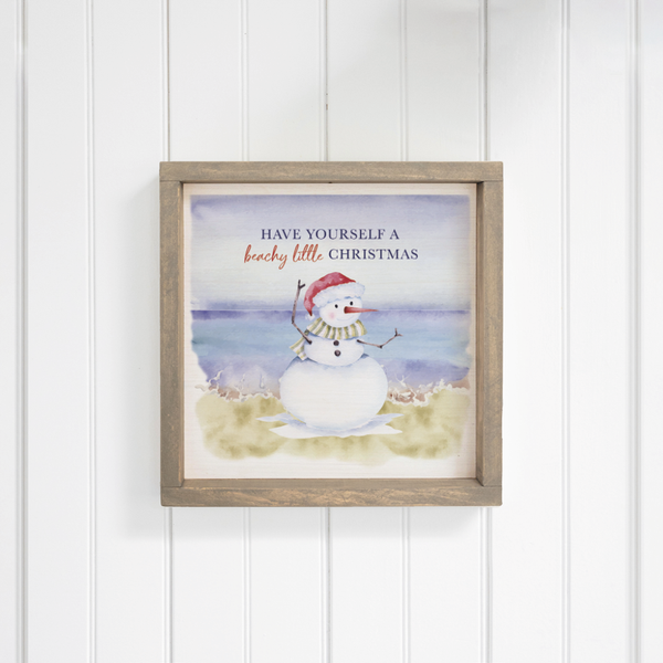 Have a Beachy Little Christmas Wall Art