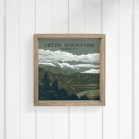 Green Mountain Wall Art