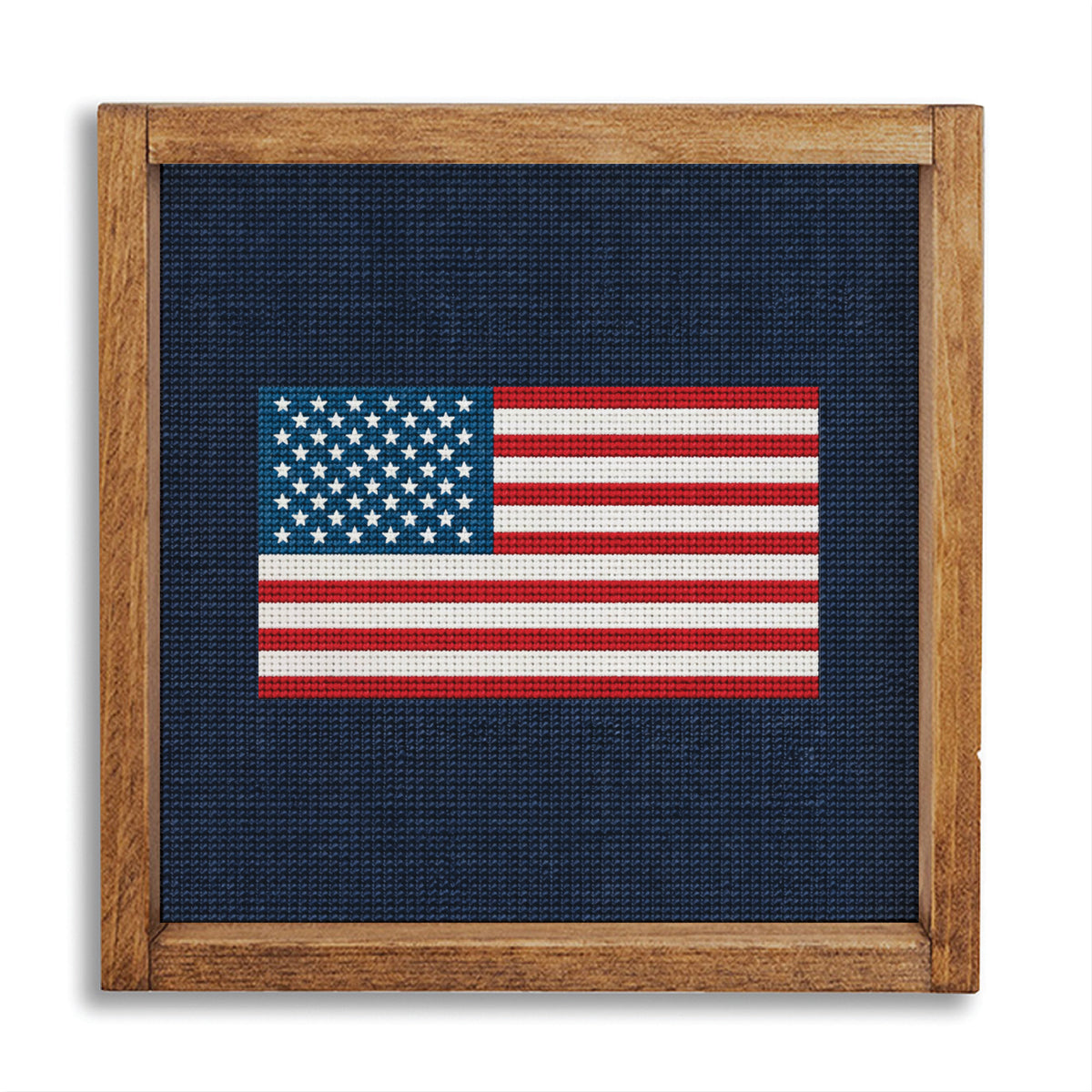 American Flag Needlepoint Wall Art