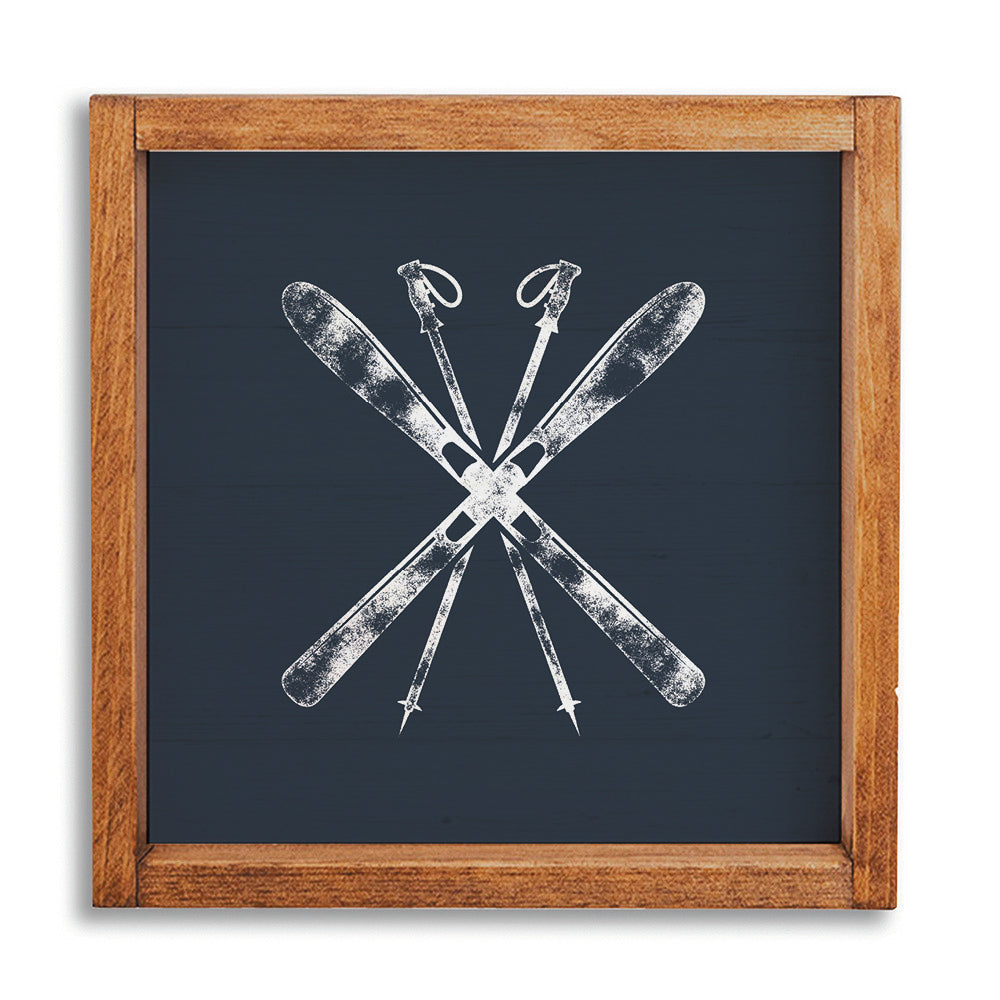 Skis Wall Art