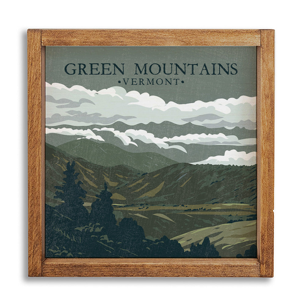Green Mountain Wall Art