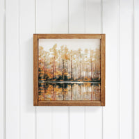 River Forest Landscape Wall Art