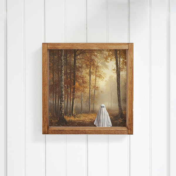 Woodland Ghost Wall Art