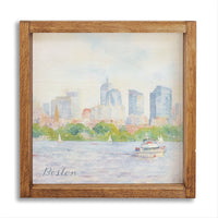 Boston City Wall Art
