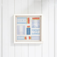 Boston Match Boxes Wall Art