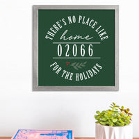 No Place Like Home Personalized Wall Art