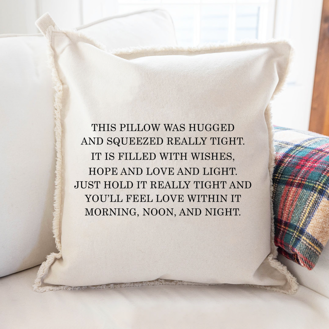 Hug Square Pillow