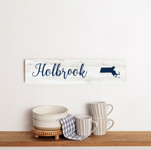 Load image into Gallery viewer, Personalized Your Word &amp; State Barn Wood Sign
