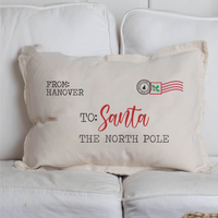Letter To Santa Personalized Lumbar Pillow
