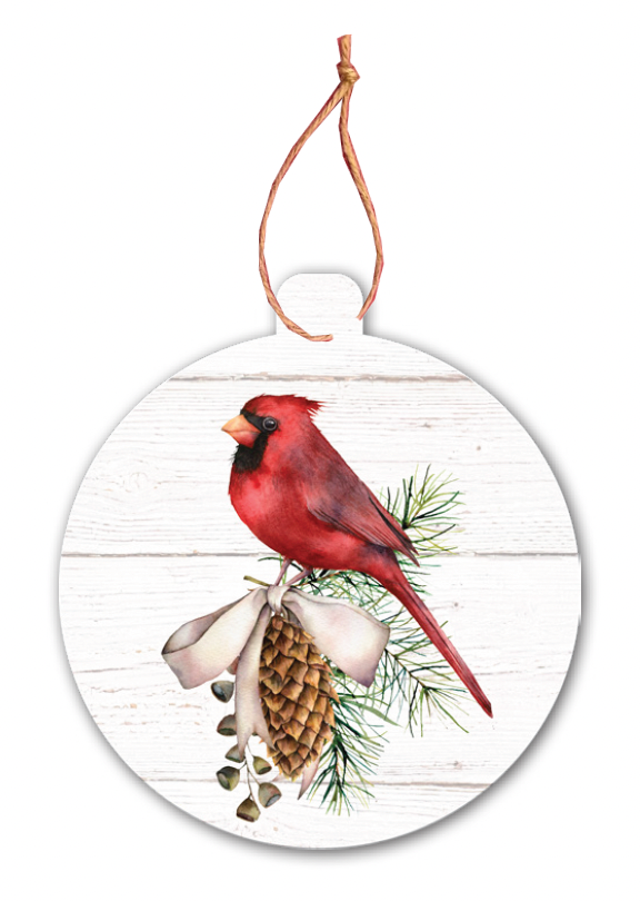 Cardinal Ornament