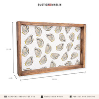 Harbor Oysters Serving Tray