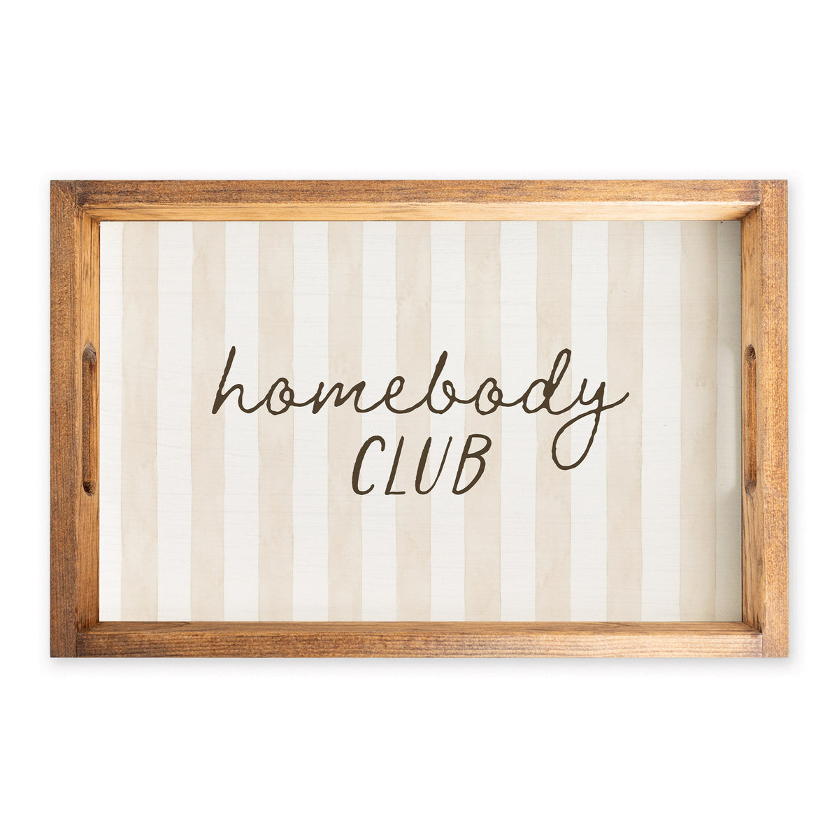 Homebody Club Serving Tray