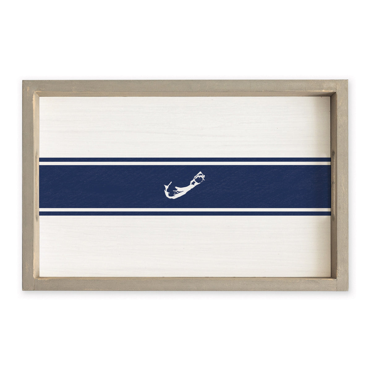 Bermuda Navy Serving Tray