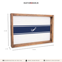 Bermuda Navy Serving Tray