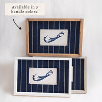Bermuda Stripes Serving Tray
