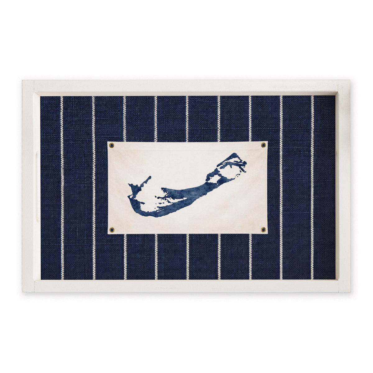 Bermuda Stripes Serving Tray