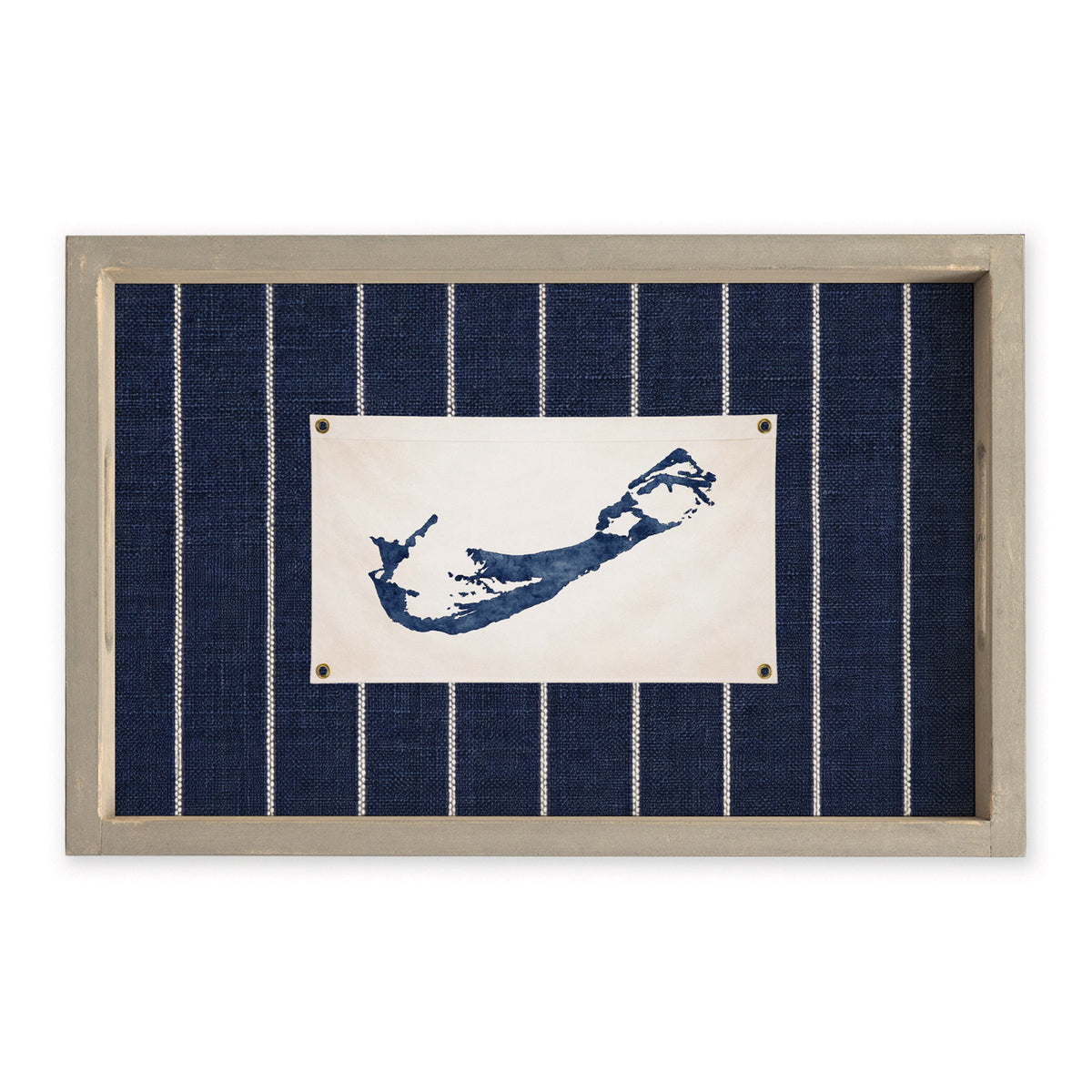 Bermuda Stripes Serving Tray