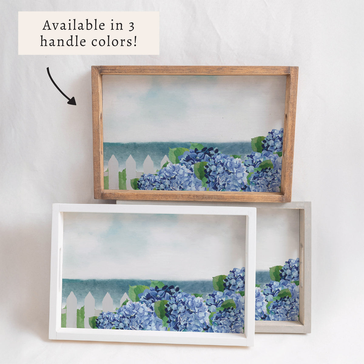 Hydrangea Dreams Serving Tray