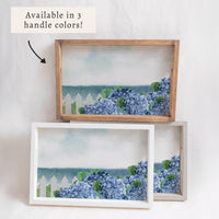 Hydrangea Dreams Serving Tray