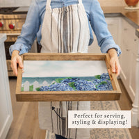 Hydrangea Dreams Serving Tray