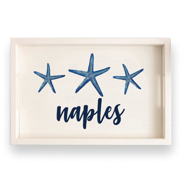 Starfish Personalized Serving Tray