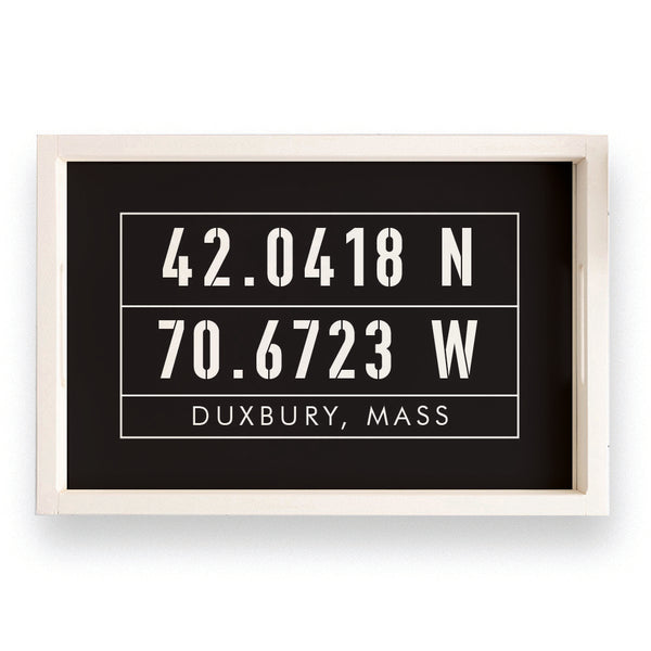 Coordinates Personalized Serving Tray