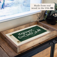 Happiest Outside Serving Tray