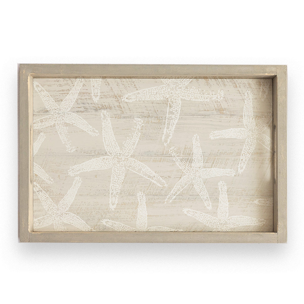 Neutral Starfish Serving Tray