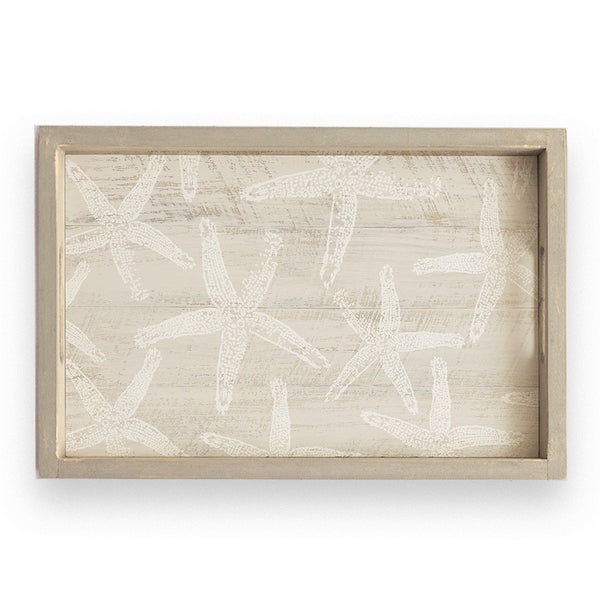 Neutral Starfish Serving Tray
