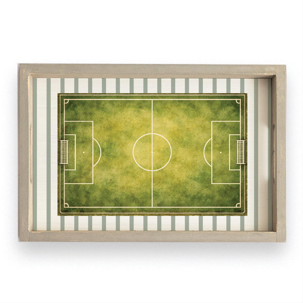 Soccer Field Serving Tray