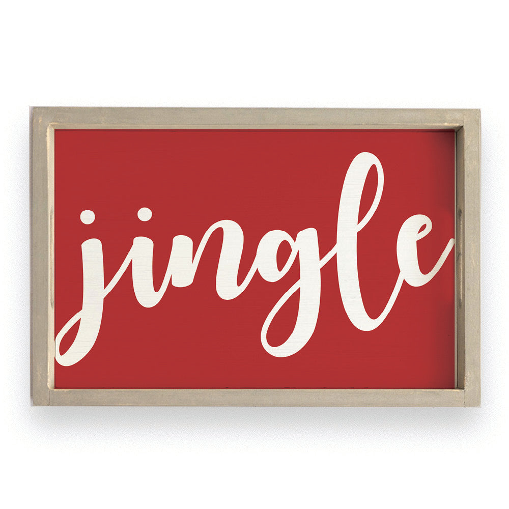 Jingle Serving Tray
