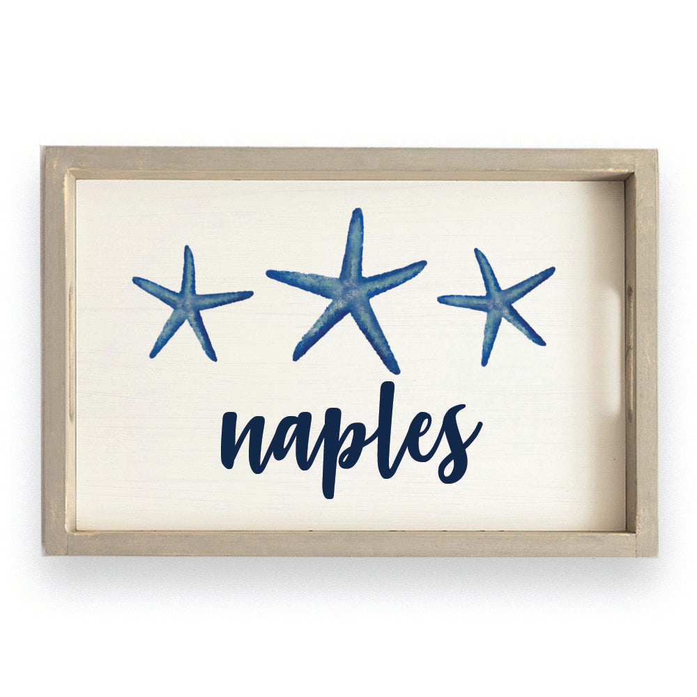 Starfish Personalized Serving Tray