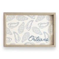 Oysters Personalized Serving Tray